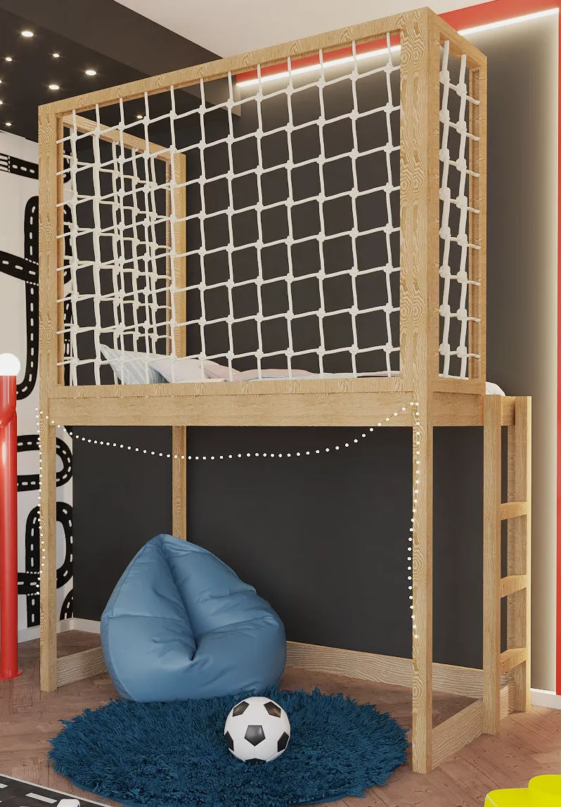 ŁÓŻKO ANTRESOLA JUNGLE